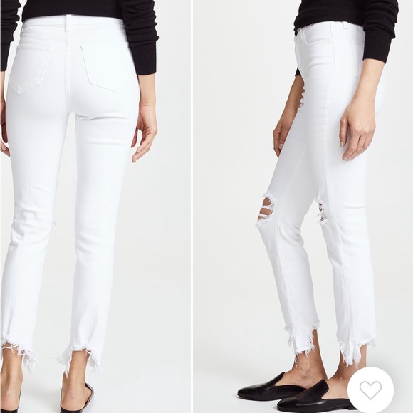 Lagence High Line Distressed Skinny Jean - Picture 2 of 11